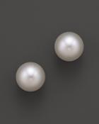Tara Pearls 18k Yellow Gold White South Sea Cultured Pearl Stud Earrings, 12-13mm