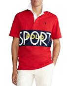 Polo Ralph Lauren Polo Sport Cotton Color Blocked Classic Fit Rugby Polo Shirt