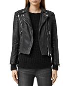 Allsaints Papin Leather Biker Jacket