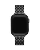 Michele Apple Watch Black Ion Plated Stainless Steel Interchangeable Bracelet, 38-42mm