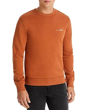 A.p.c. Crewneck Logo Sweatshirt