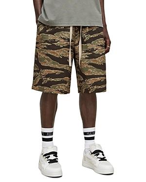 Allsaints Casper Tiger Stripe Shorts