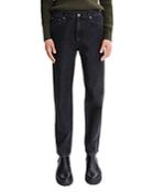 A.p.c. Martin Black Wash Straight Fit Jeans In Noir Delave