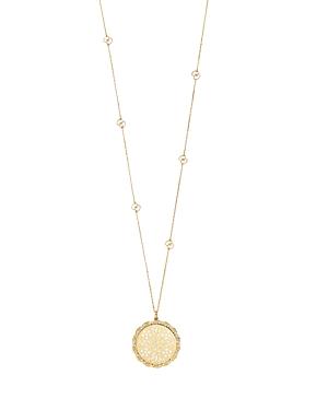 Gucci 18k Yellow Gold Icon Blooms Pendant Necklace, 31.5