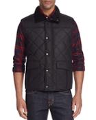 Barbour Boxley Quilted Waxed Cotton Gilet Vest