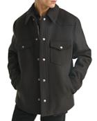The Kooples Feltro Light Shirt Jacket
