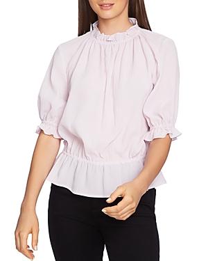 1.state Textured Ruffle Top