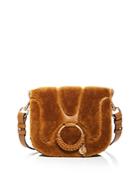 See By Chloe Hana Medium Shearling & Leather Crossbody