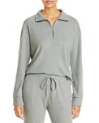 Aqua Waffle Knit Sweatshirt - 100% Exclusive