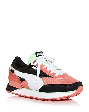 Puma Women's Future Rider Neon Low Top Sneakers
