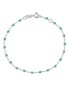 Gigi Clozeau 18k White Gold Classic Gigi Resin Bead Bracelet