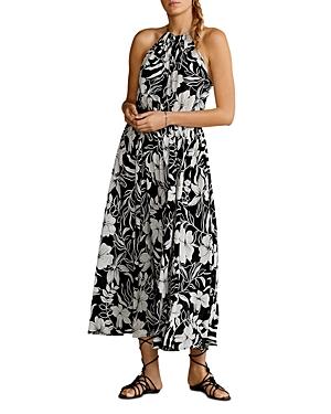 Polo Ralph Lauren Floral Print Halter Dress