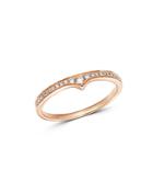 Bloomingdale's Diamond Stacking Band In 14k Rose Gold, 0.10 Ct. T.w. - 100% Exclusive