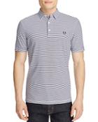 Fred Perry Stripe Jersey Slim Fit Polo Shirt