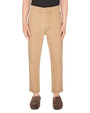 Nanushka Jasper Workwear Jeans In Brown