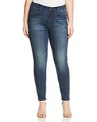 Seven7 Jeans Plus Skinny Jeans In Crush Blue