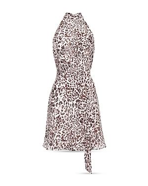 Pinko Riposato Leopard Print Dress