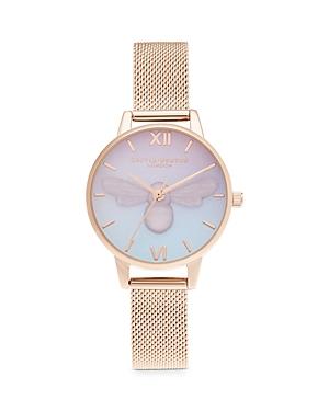 Olivia Burton Candy Shop Bee Bracelet Watch, 30mm
