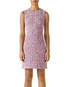 St. John Boucle Slub Knit Dress