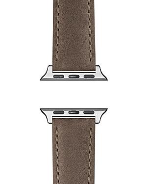 Shinola Outrigger Leather Strap For Apple Watch