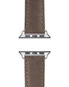 Shinola Outrigger Leather Strap For Apple Watch