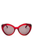 Salvatore Ferragamo Cat Eye Sunglasses, 55mm