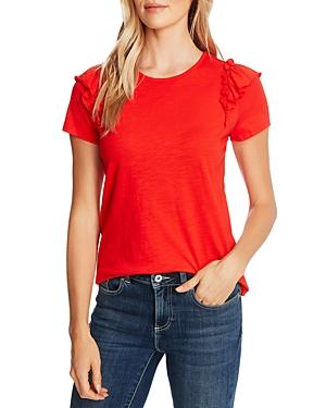 Cece Ruffle Sleeve Top