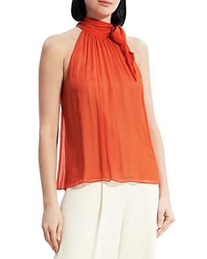 Theory Silk Halter Top