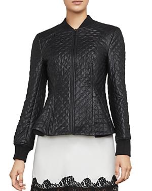 Bcbgmaxazria Charles Faux-leather Quilted Jacket