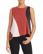 Kenneth Cole Color Block Asymmetric Swing Top