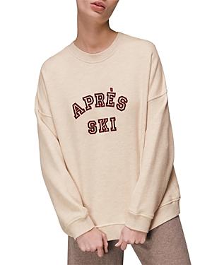 Whistles Apres Ski Graphic Sweatshirt