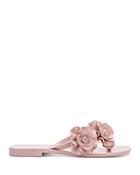 Melissa Women's Babe Garden Square Toe Flower Water Resistant Thong Sandals