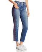 Hudson Custom Zoeey High-rise Ankle Jeans In Reform
