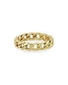 Zoe Chicco 14k Yellow Gold Medium Curb Link Chain Ring