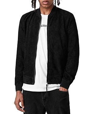 Allsaints Ronan Leather Bomber Jacket