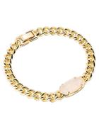Kendra Scott Elaina Drusy Stone Chain Link Bracelet In 14k Gold Plated