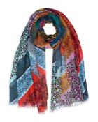 Bloomingdale's Ditsy Patchwork Wrap - 100% Exclusive