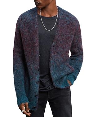 John Varvatos Collection Regular Fit Mohair Cardigan Sweater