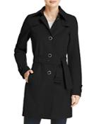 Herno Button Front Trench Coat