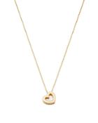 Bloomingdale's Open Heart Pendant Necklace In 14k Yellow Gold, 18 - 100% Exclusive