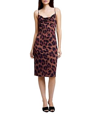 L'agence Tami Cowl Neck Slip Dress