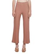 Jonathan Simkhai Celia Ribbed Wide Leg Pants