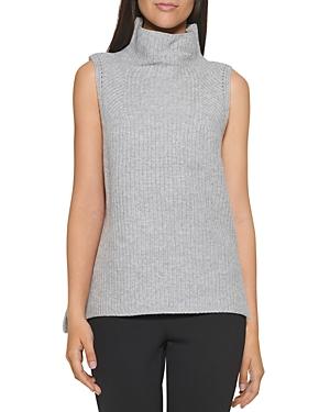 Dkny Sleeveless Turtleneck Top