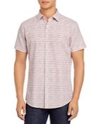 Rodd & Gunn Kirkwood Cotton Poplin Geo Print Sports Fit Button Down Shirt