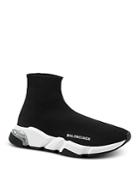 Balenciaga Men's Speed Clear Sole Sock Sneakers