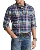 Polo Ralph Lauren Classic Fit Madras Popover Shirt