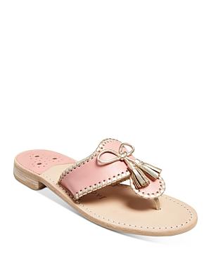 Jack Rogers Women's Jacks Tassel Bow Flat Sandals