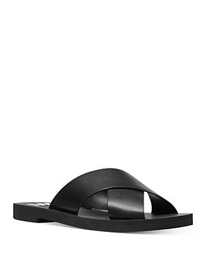 Michael Michael Kors Women's Glenda Criss Cross Slide Sandals