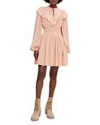 Maje Riava Ruffled Dress