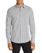 Michael Kors Leaf Print Long Sleeve Shirt